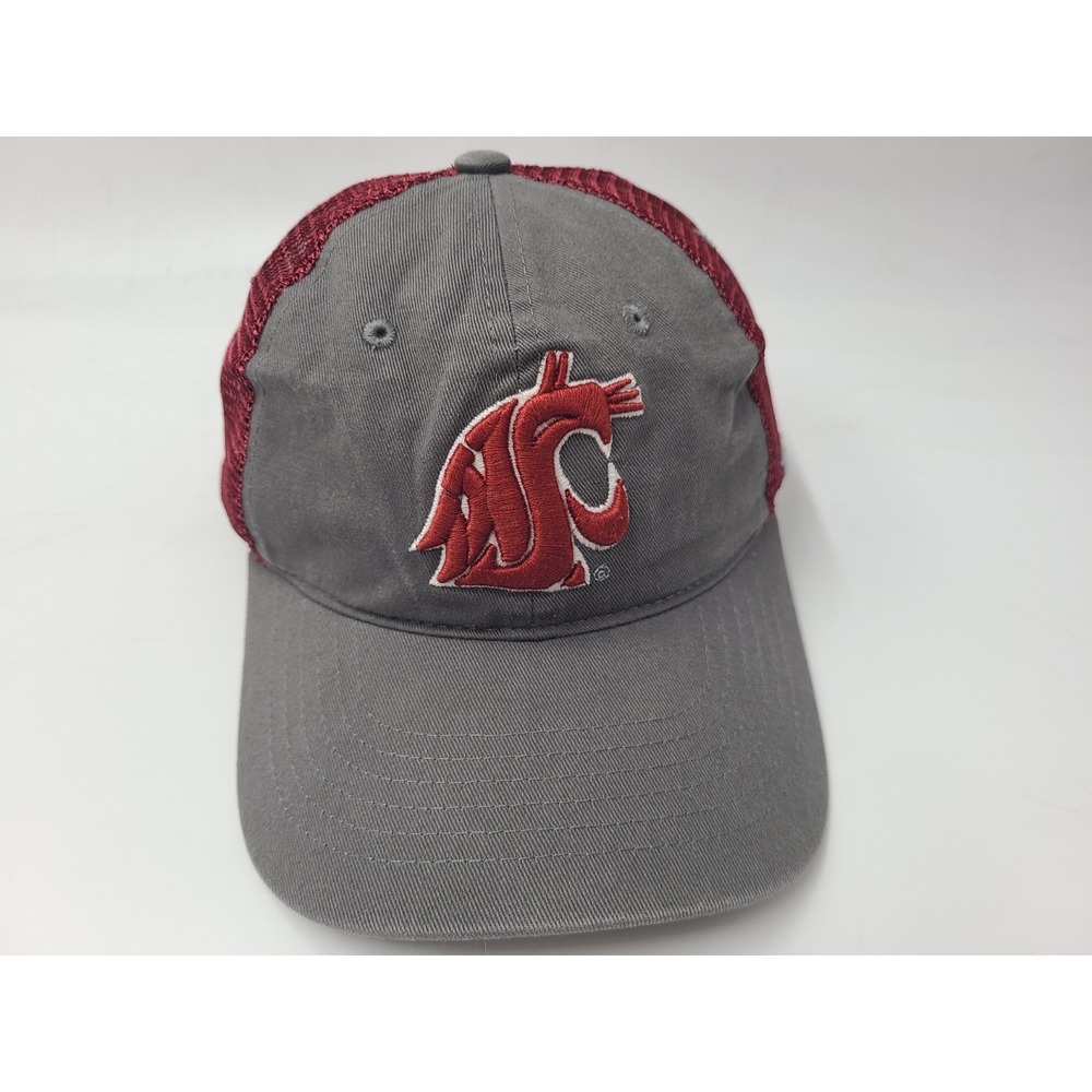 Washington State University Cougars Zephyr Mesh Trucker‎ Snapback Hat Cap NCAA